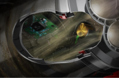 Измеряет микроскопические частицы пыли