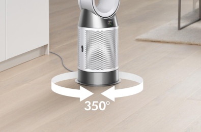 Угол вращения до 350°