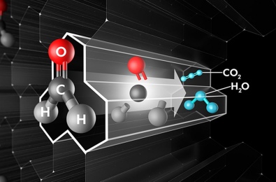 Непрерывно разрушает формальдегид