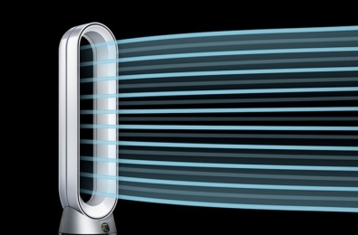 Очищает воздух во всем помещении