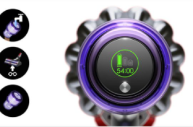 Шаңсорғыштың жұмысы туралы нақты уақыт режимінде хабарлайды