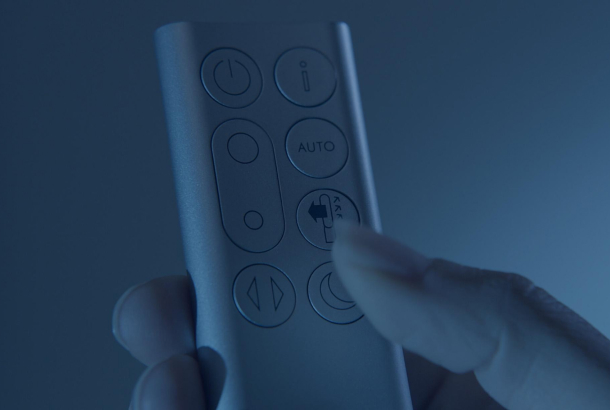 Как установить ночной режим и использовать функцию таймера сна на вашем очистителе воздуха Dyson Purifier Cool™?